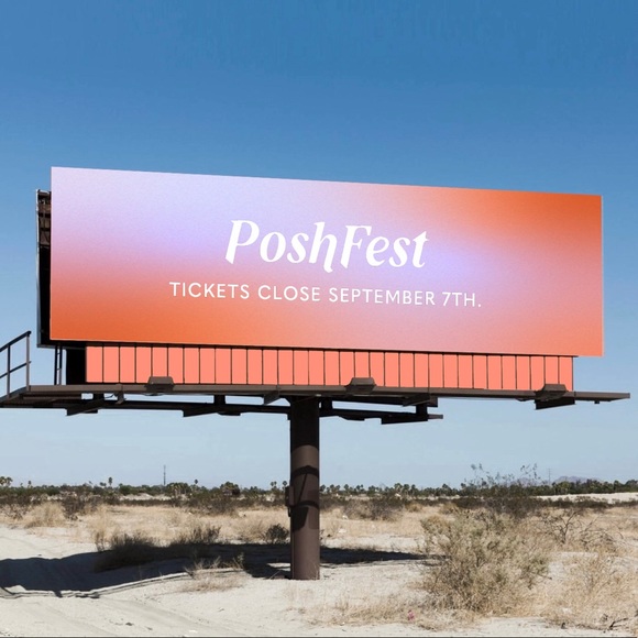 Other - PoshFest 2022 tickets close this Wednesday September 7th.
